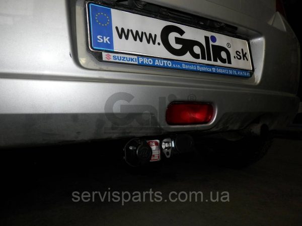 Оцинкований фаркоп на Suzuki Swift 2005-2010 (Сузукі Свіфт) Швидкознімний автомат на ручці - Зображення 4