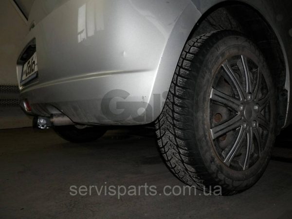 Оцинкований фаркоп на Suzuki Swift 2005-2010 (Сузукі Свіфт) Швидкознімний автомат на ручці - Зображення 5
