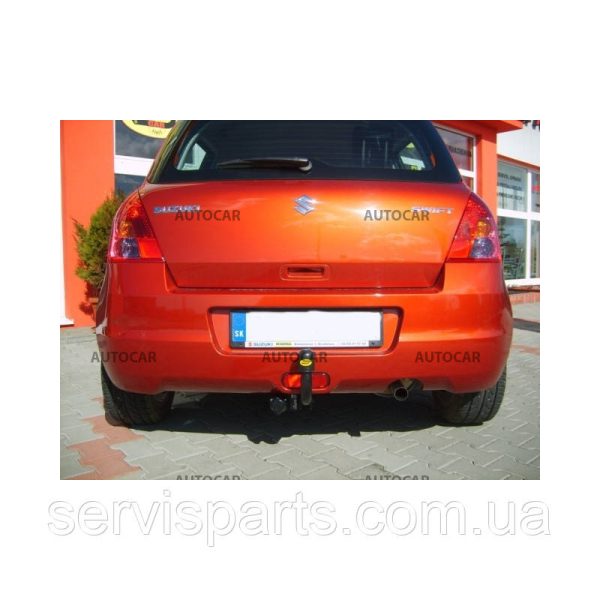 Оцинкований фаркоп на Suzuki Swift 2005-2010 (Сузукі Свіфт) - Зображення 2