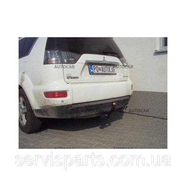 Польський фаркоп на Peugeot 4007 2007-2012 (Пежо 4007) без зняття бампера - Зображення 4
