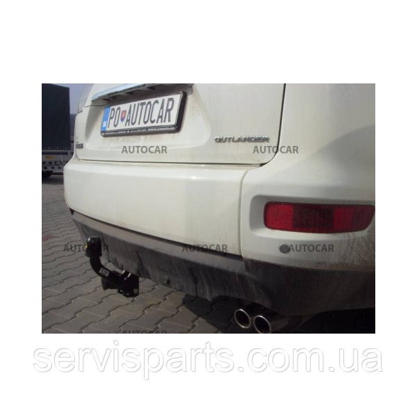 Польський фаркоп на Peugeot 4007 2007-2012 (Пежо 4007) без зняття бампера - Зображення 6