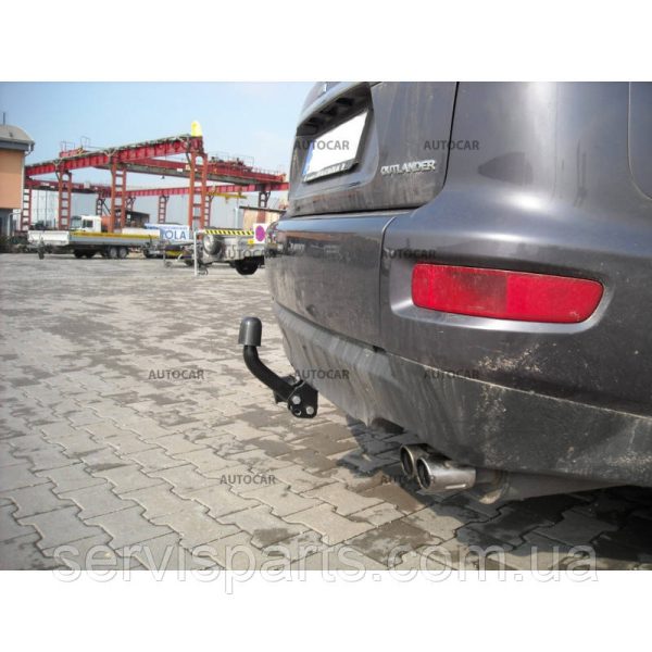 Польський фаркоп на Peugeot 4007 2007-2012 (Пежо 4007) без зняття бампера - Зображення 9