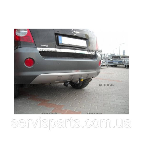 Польський фаркоп на Opel Antara 2006-2017 (Опель Антара) без підрізу бампера. - Зображення 5