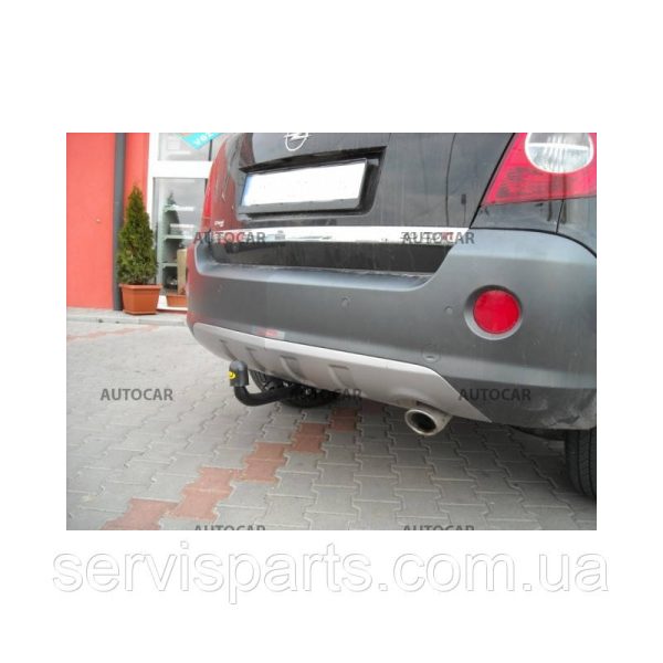 Польський фаркоп на Opel Antara 2006-2017 (Опель Антара) без підрізу бампера. - Зображення 6