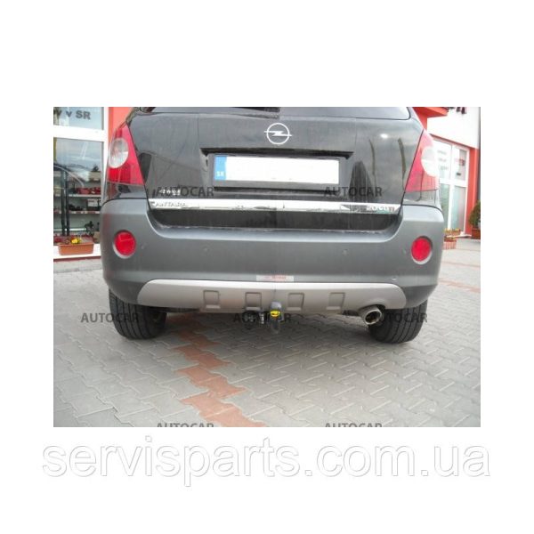 Польський фаркоп на Opel Antara 2006-2017 (Опель Антара) без підрізу бампера. - Зображення 7