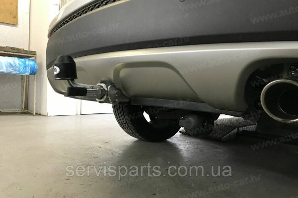 Фаркоп оцинкований Hyundai Santa Fe 2012-2018 (Хундай Санта Фе) Швидкознімний автомат на ручці - Зображення 5
