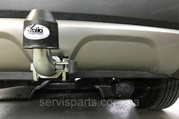 Фаркоп оцинкований Hyundai Santa Fe 2012-2018 (Хундай Санта Фе) Швидкознімний автомат на ручці - Зображення 6