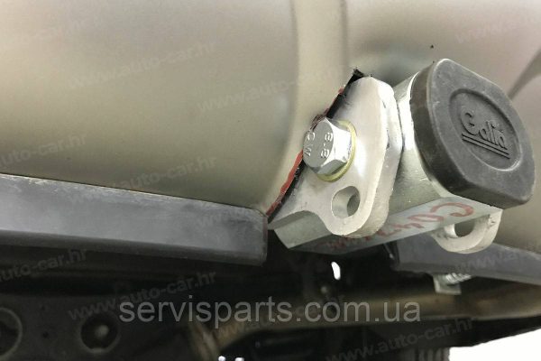 Фаркоп оцинкований Hyundai Santa Fe 2012-2018 (Хундай Санта Фе) Швидкознімний автомат на ручці - Зображення 9