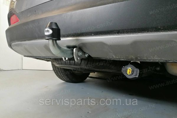 Фаркоп оцинкований на Hyundai Santa Fe 2012-2018 (Хундай Санта Фе) - Зображення 8