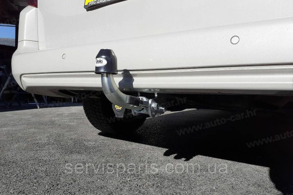 Оцинкований фаркоп Opel Combo E Long 2018- (Опель Комбо Е) Швидкознімний автомат на ручці - Зображення 9