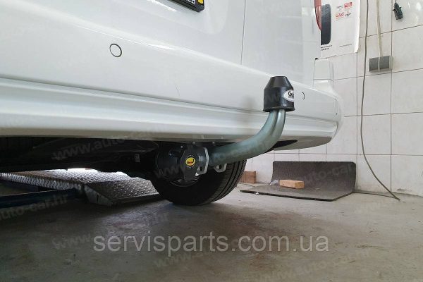 Оцинкований фаркоп на Opel Combo E Long 2018 - без підрізу бампера. - Зображення 4