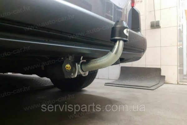 Фаркоп оцинкований для Citroen Berlingo 2008- (довга база L2 4680 mm) - Зображення 7