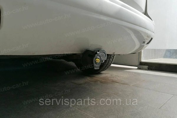 Оцинкований фаркоп на Peugeot 5008 2009-2016 (Пежо 5008) Швидкознімний автомат на ручці - Зображення 8
