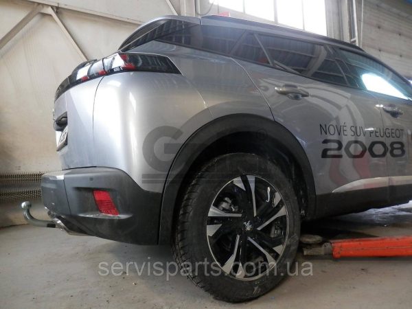 Оцинкований фаркоп на Peugeot 2008 II 2019- (Пежо 2008) - Зображення 2