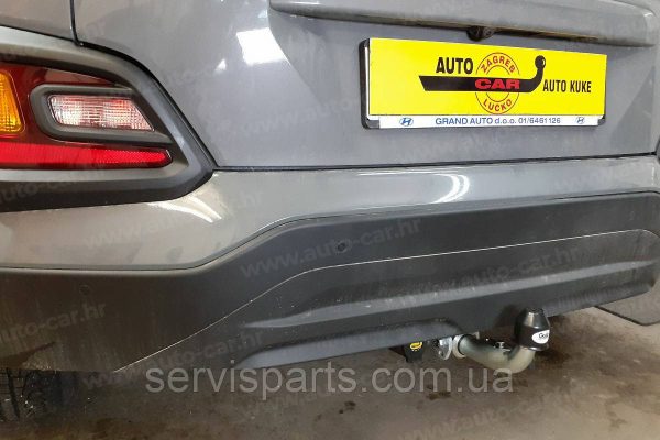 Оцинкований фаркоп на Hyundai Kona 2017 (Хундай Кона) - Зображення 8