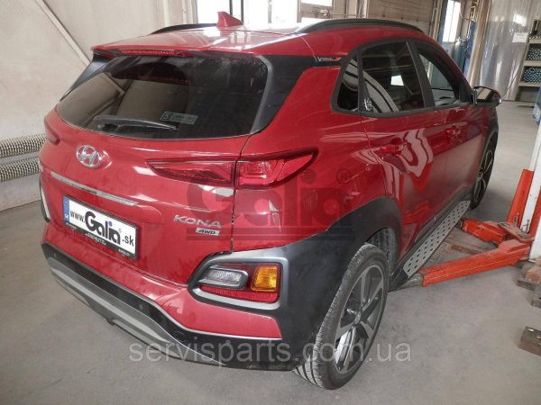 Оцинкований фаркоп на Hyundai Kona 2017- (Хундай Кона) Швидкознімний автомат на ручці - Зображення 3