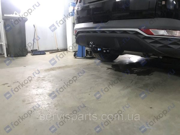 Польський фаркоп Hyundai Tucson IV 2021- (Хундай Туксон) без підрізання бампера - Зображення 2