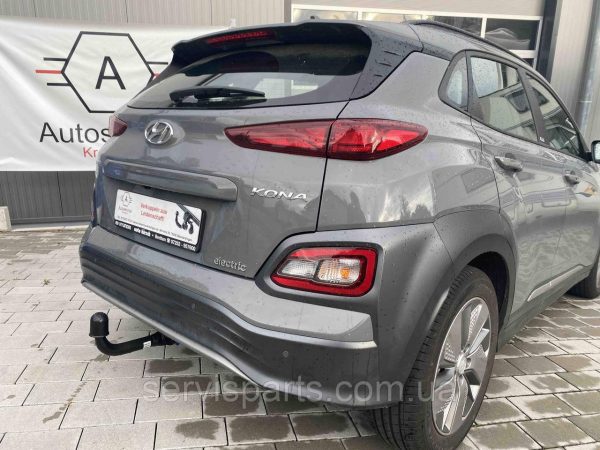 Польський фаркоп на Hyundai Kona 2017- (Хундай Кона) без підрізу бампера - Зображення 6