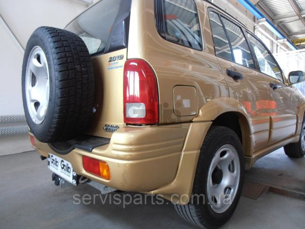 Оцинкований фаркоп на Suzuki Grand Vitara 1998-2005 Швидкознімний автомат на ручці - Зображення 4