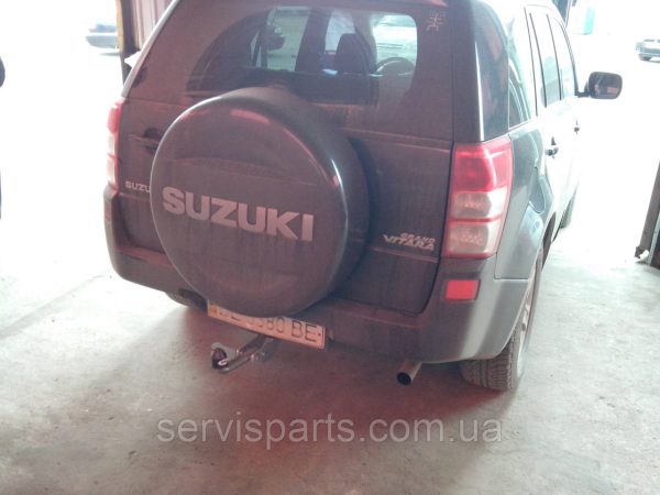 Оцинкований фаркоп на Suzuki Grand Vitara 2005-2011 - Зображення 7