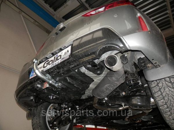 Оцинкований фаркоп на Toyota Auris 2007-2019 хетчбек Швидкознімний автомат на ручці - Зображення 5