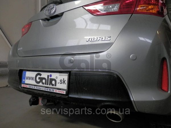 Оцинкований фаркоп на Toyota Auris 2007-2019 хетчбек Швидкознімний автомат на ручці - Зображення 6