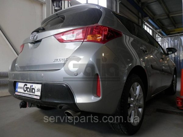 Оцинкований фаркоп на Toyota Auris 2007-2019 хетчбек Швидкознімний автомат на ручці - Зображення 3