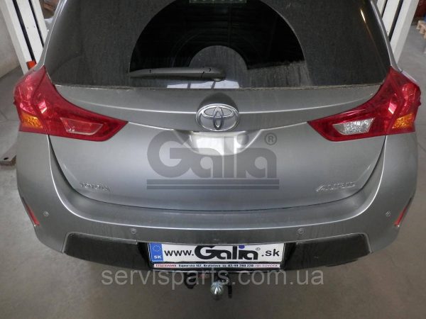 Оцинкований фаркоп на Toyota Auris 2007-2019 хетчбек Швидкознімний автомат на ручці - Зображення 2