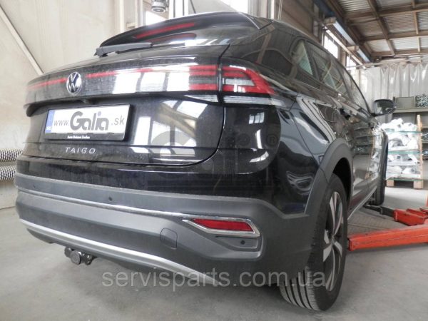 Оцинкований фаркоп на Volkswagen Taigo 2021- (Фольксваген Тайго) Швидкознімний автомат на ручці - Зображення 10