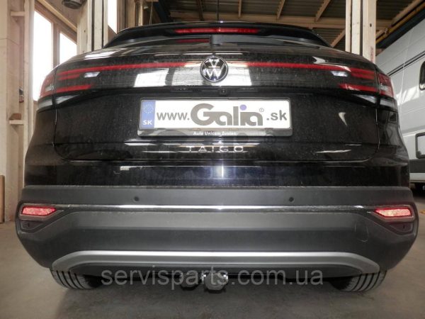 Оцинкований фаркоп на Volkswagen Taigo 2021- (Фольксваген Тайго) Швидкознімний автомат на ручці - Зображення 9