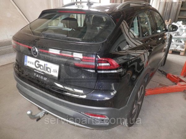 Оцинкований фаркоп на Volkswagen Taigo 2021- (Фольксваген Тайго) Швидкознімний автомат на ручці - Зображення 5
