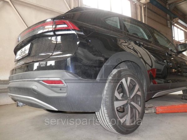 Оцинкований фаркоп на Volkswagen Taigo 2021- (Фольксваген Тайго) Швидкознімний автомат на ручці - Зображення 4