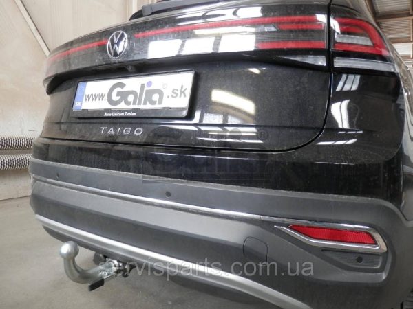 Оцинкований фаркоп на Volkswagen Taigo 2021- (Фольксваген Тайго) Швидкознімний автомат на ручці - Зображення 2