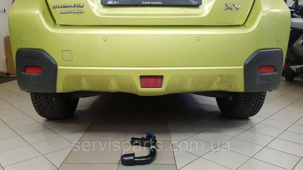 Швидкознімний фаркоп на Subaru XV I 2012-2017 на ключах