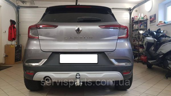 Оцинкований фаркоп на Renault Captur II 2020- (Рено Каптюр)