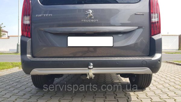 Фаркоп оцинкований на Peugeot Rifter 2018 (довга база L2 4753 mm) - Зображення 6