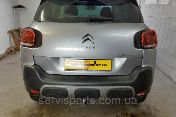 Оцинкований фаркоп на Citroen C3 AirCross 2017- Швидкознімний автомат на ручці - Зображення 6