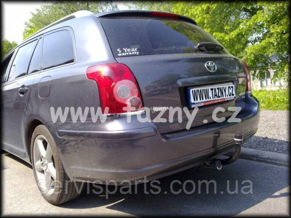 Польський фаркоп Toyota Avensis II универсал 2003-2009 (Тойота Авенсіс Т25) - Зображення 3