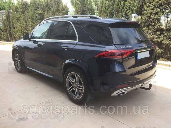 Фаркоп Mercedes GLE W167 2019-швидкоз'ємний на ключах - Зображення 2