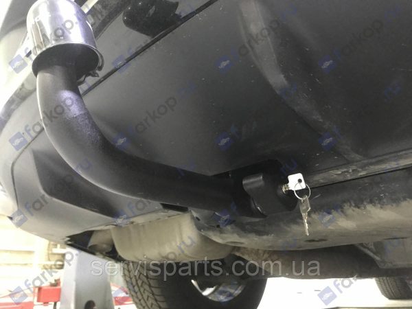 Фаркоп Mercedes GLE W167 2019-швидкоз'ємний на ключах - Зображення 8