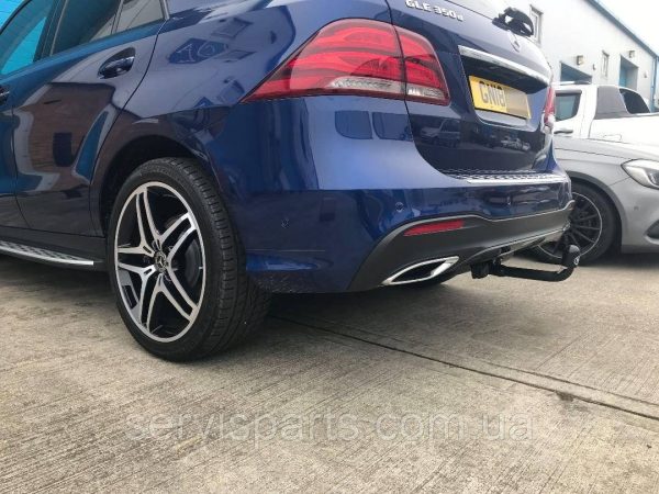 Швидкознімний фаркоп на Mercedes GLE W166 2015-2019 на ключах - Зображення 3