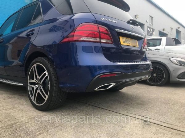 Швидкознімний фаркоп на Mercedes GLE W166 2015-2019 на ключах - Зображення 4