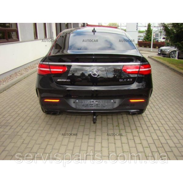 Швидкознімний фаркоп на Mercedes GLE Coupe C292 2015 - на ключах - Зображення 4