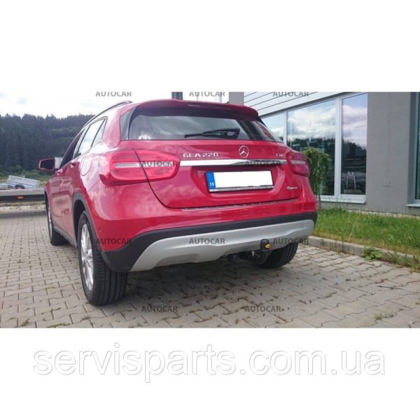 Швидкознімний фаркоп на Mercedes GLA X156 2014-2019 на ключах - Зображення 8