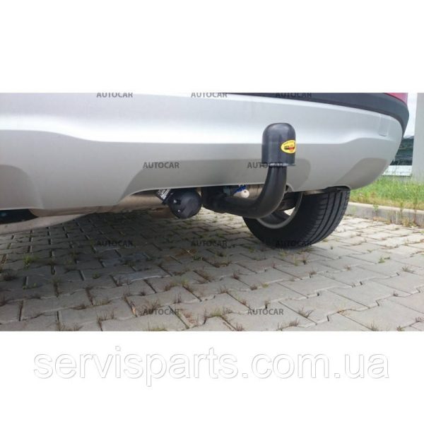 Швидкознімний фаркоп на Mercedes GLA X156 2014-2019 на ключах - Зображення 9