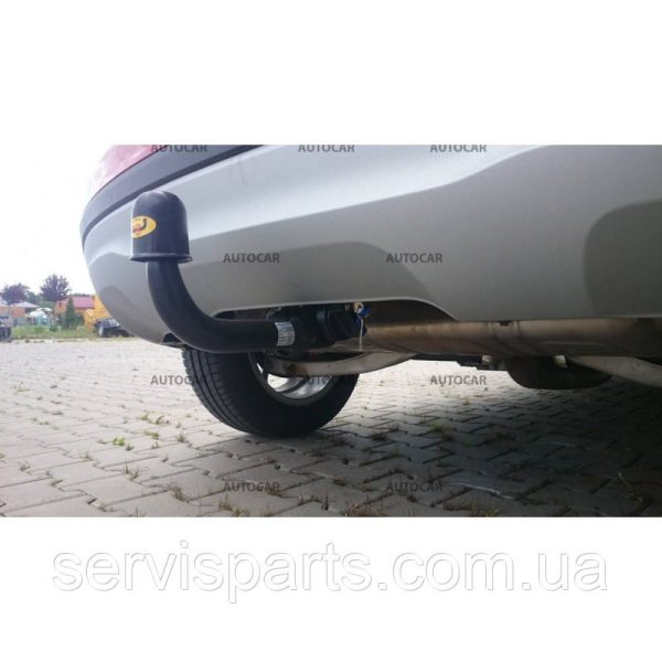 Швидкознімний фаркоп на Mercedes GLA X156 2014-2019 на ключах - Зображення 10