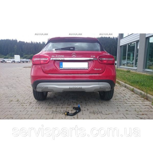 Швидкознімний фаркоп на Mercedes GLA X156 2014-2019 на ключах