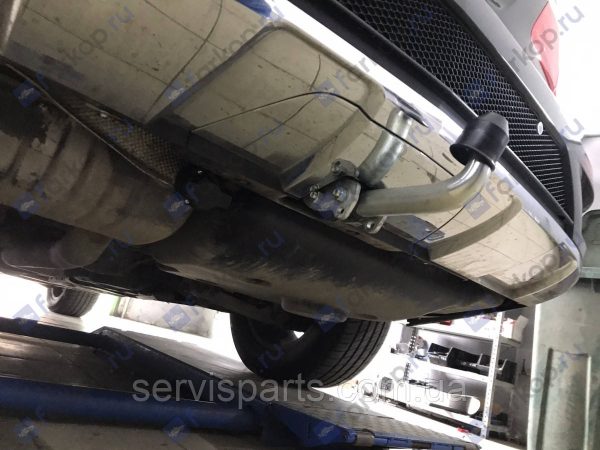Оцинкований фаркоп на Mercedes-Benz GL W166 2011-2015 - Зображення 3