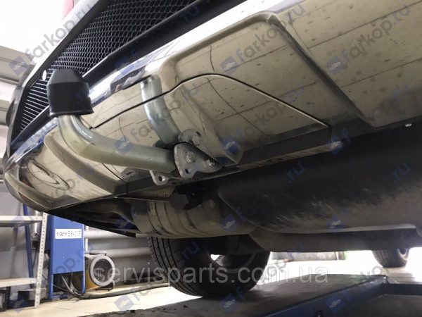Оцинкований фаркоп на Mercedes-Benz GL W166 2011-2015 - Зображення 2