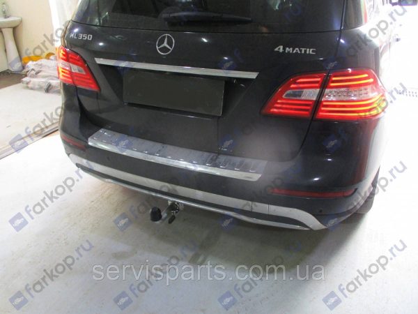 Оцинкований фаркоп на Mercedes-Benz ML W166 2011-2015 - Зображення 8